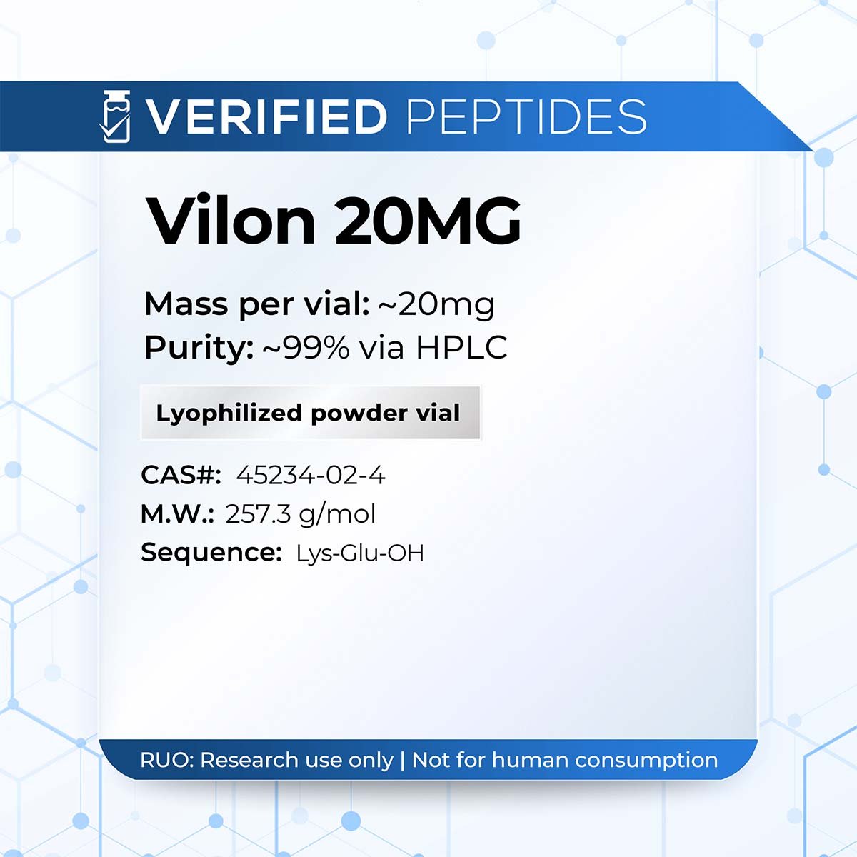 Vilon Peptide (20MG)
